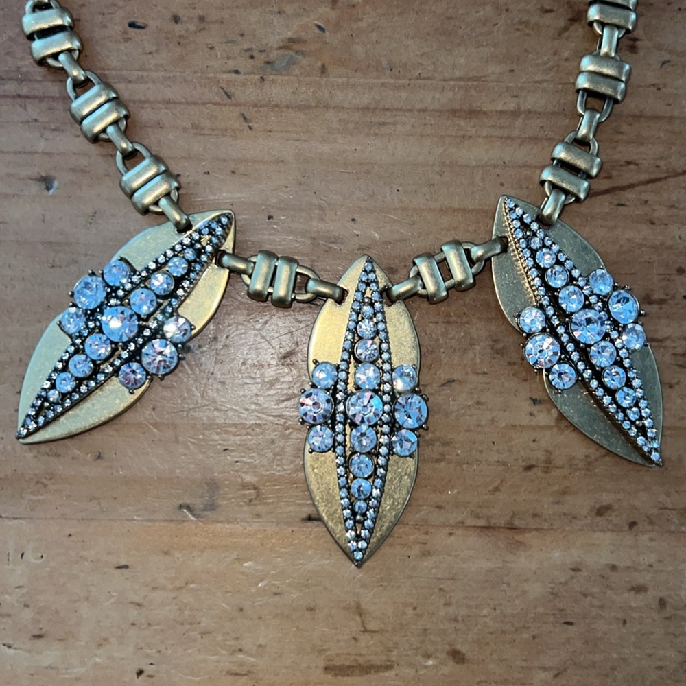 J.Crew Gold color Statement Necklace - Picture 3 of 17